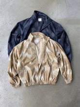 將圖片載入圖庫檢視器 leather tie-dye jacket

