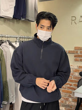 將圖片載入圖庫檢視器 half zip sweatshirt

