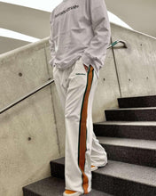 將圖片載入圖庫檢視器 Contrasting color line design casual trousers💜🫶🏻
