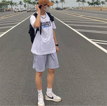 將圖片載入圖庫檢視器 排扣抽繩五分褲
