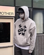 將圖片載入圖庫檢視器 韓國代購22A/W HaNeedle Loose Hoodie字母帽衫
