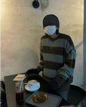 將圖片載入圖庫檢視器 Striped wool and mohair sweater
