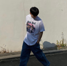 將圖片載入圖庫檢視器 韓國BON JOVI PRINTED BOX TEE
