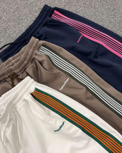 將圖片載入圖庫檢視器 Contrasting color line design casual trousers💜🫶🏻
