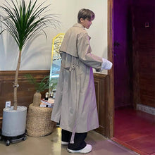 將圖片載入圖庫檢視器 韓版英倫大衣外套
