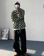 將圖片載入圖庫檢視器 checkerboard毛毛jacket
