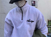 將圖片載入圖庫檢視器 Volume (Raised) Half Zip-up Sweatshirt🇰🇷
