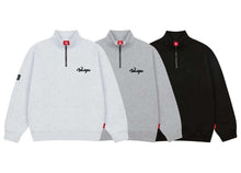 將圖片載入圖庫檢視器 Volume (Raised) Half Zip-up Sweatshirt🇰🇷
