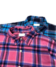 將圖片載入圖庫檢視器 韓國情侶Classic Check Long Sleeve Shirt
