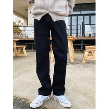 將圖片載入圖庫檢視器 暗黑水洗accumulation jeans
