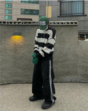 將圖片載入圖庫檢視器 Striped wool and mohair sweater
