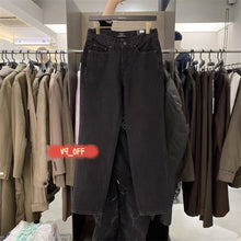 將圖片載入圖庫檢視器 暗黑水洗accumulation jeans
