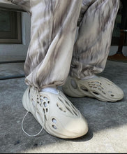 將圖片載入圖庫檢視器 —pattern nylon string pants 韓國束腳褲

